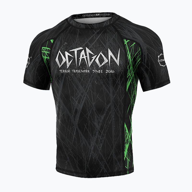 Men's Octagon Premium Spiderskull black/multicolour Rashguard