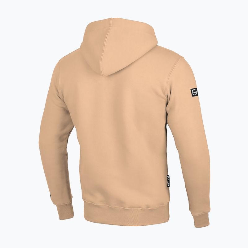 Men's Octagon Small Logo sweatshirt beige 2
