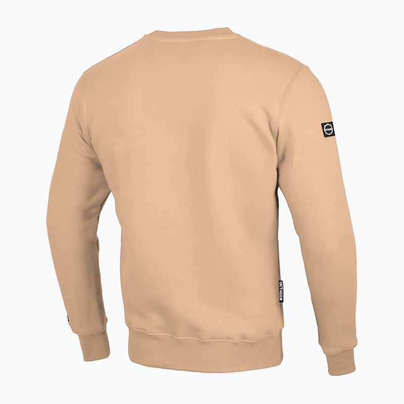 Men's Octagon Small Logo sweatshirt beige 2