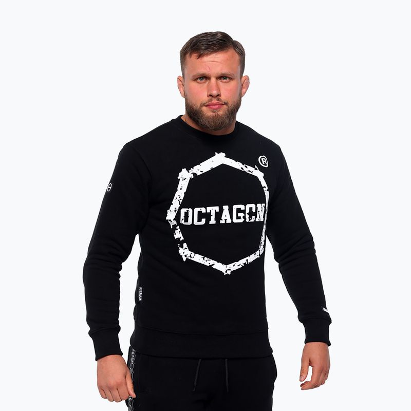 Octagon men's sweatshirt Teeth black