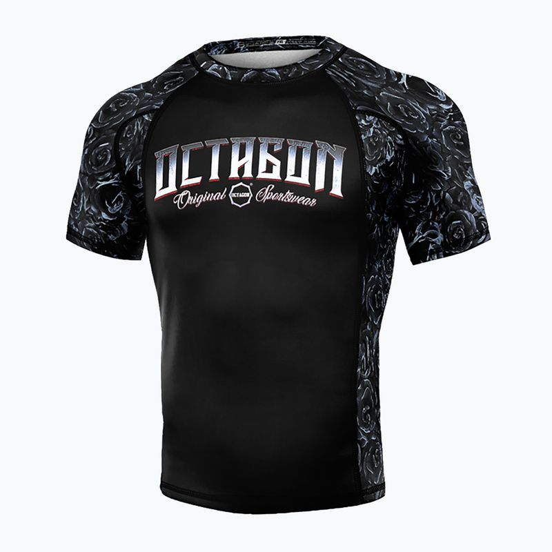 Octagon Premium Men's Rashguard Santa Muerte black/multicolour