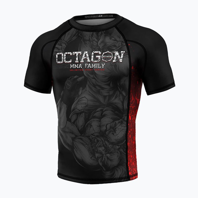 Men's Octagon Premium MMA Family black/multicolour Rashguard