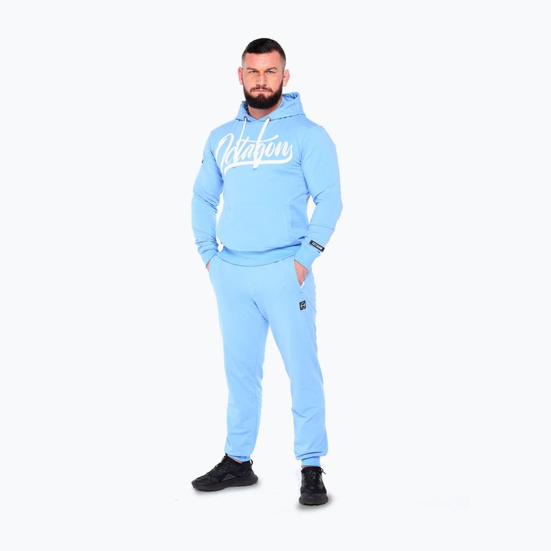 Men's Octagon Retro Light blue sweatshirt 2