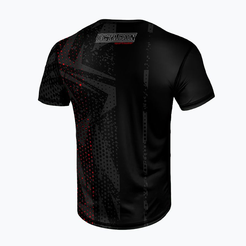Men's Octagon Octagonal t-shirt black 2