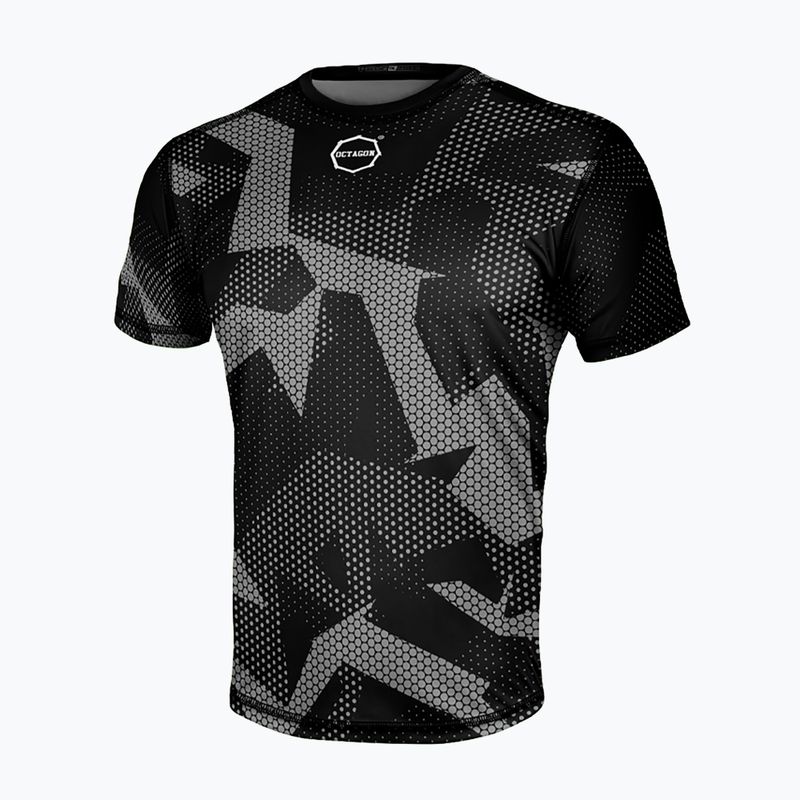 Octagon Ultimate men's t-shirt black/grey