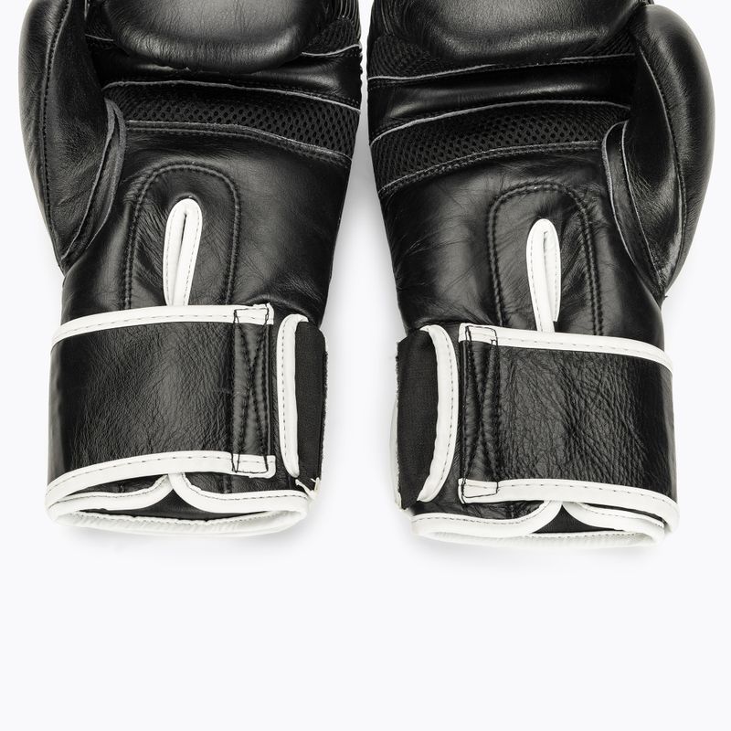 Octagon Agat black/white boxing gloves 6
