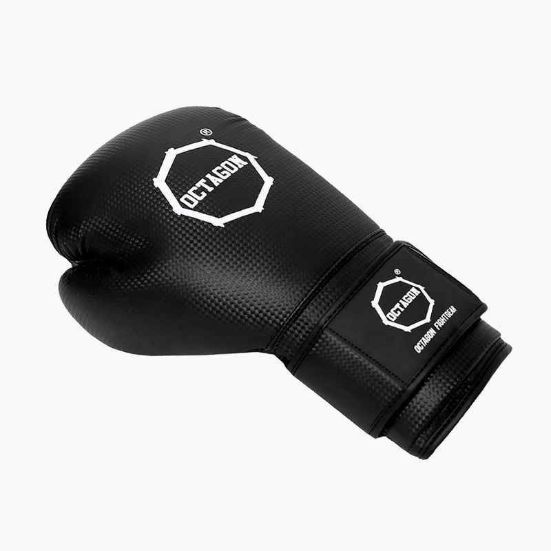 Octagon Kevlar boxing gloves black 2