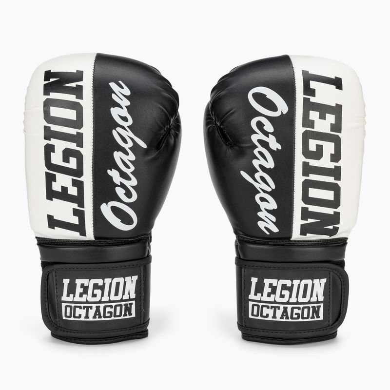 Octagon Legion black boxing gloves 2