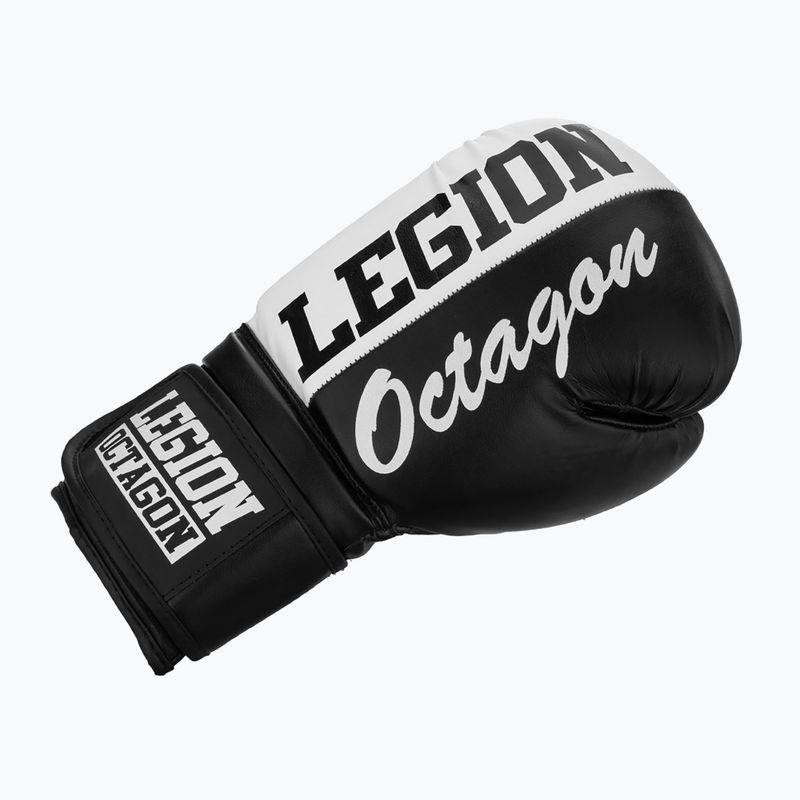 Octagon Legion black boxing gloves 2