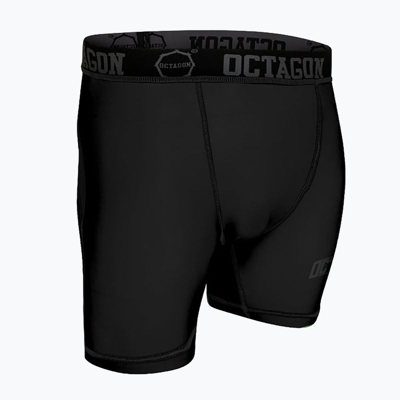Octagon Fight Wear men's compression shorts black 3