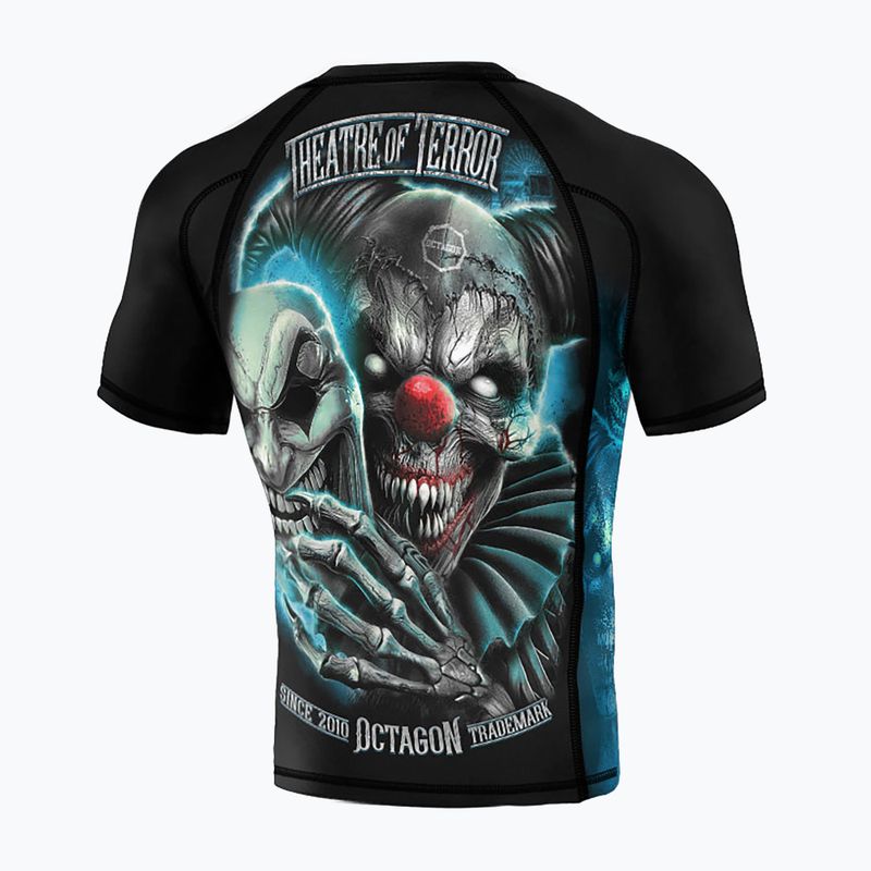 Octagon Premium Men's Rashguard Theatre of Terror 2 black/multicolour 2
