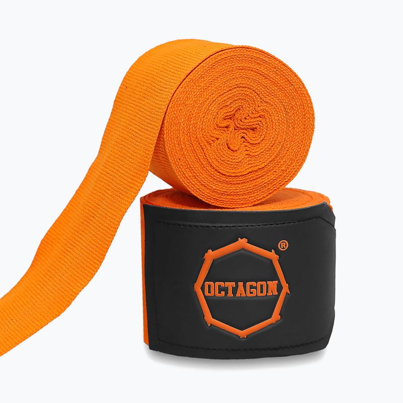 Octagon Fightgear Supreme Basic 300 cm orange boxing bandages 2