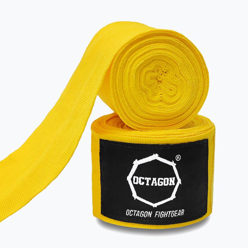 Octagon Fightgear Supreme Basic 300 cm yellow boxing bandages 2