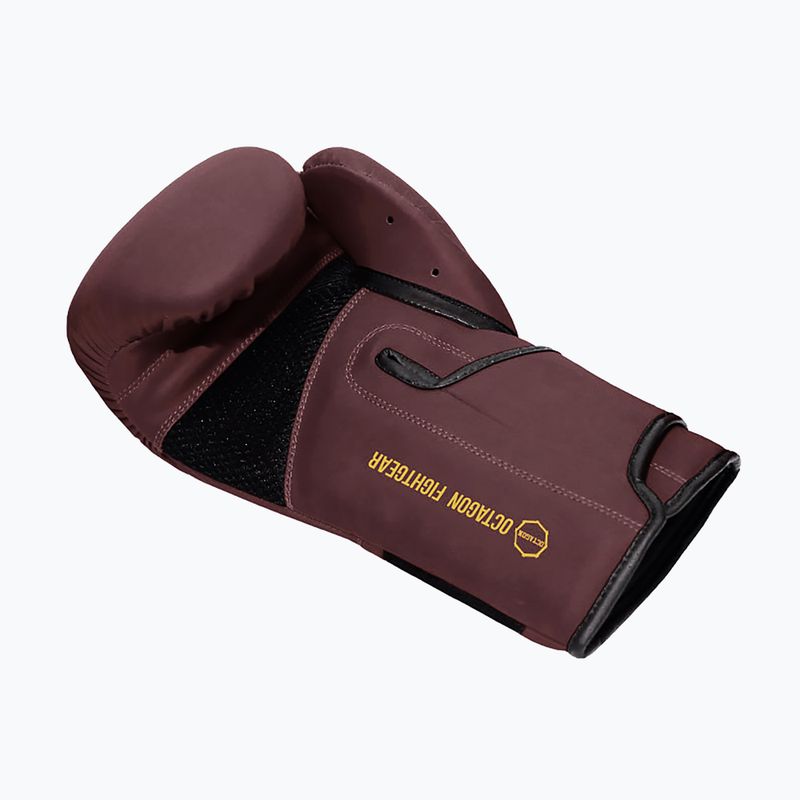 Octagon Matt bronze boxing gloves 3