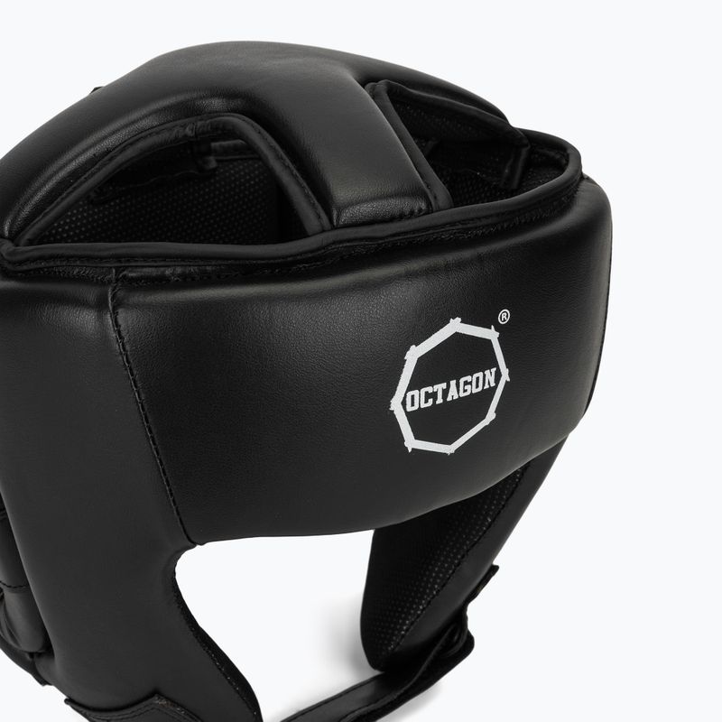 Octagon boxing helmet Panama black 4