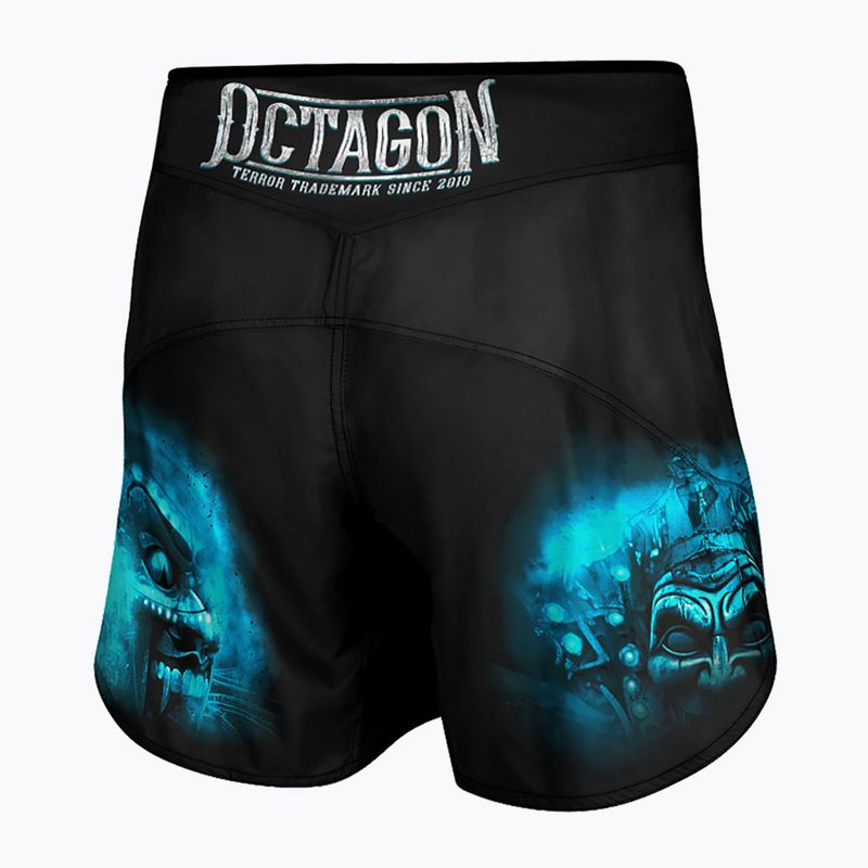 Octagon Theatre of Terror 2 MMA men's training shorts black/mulicolor 2