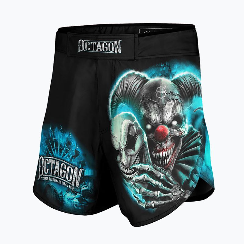 Octagon Theatre of Terror 2 MMA men's training shorts black/mulicolor 3