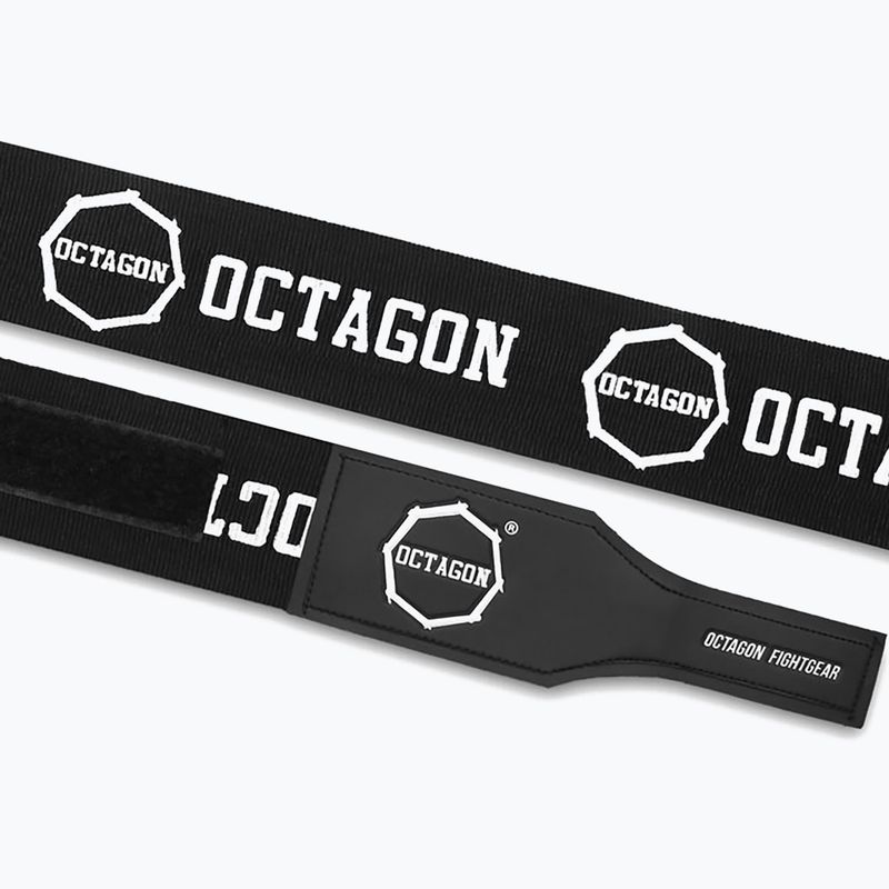 Boxing wraps Octagon Fightgear Supreme Printed 500 cm black/white 3