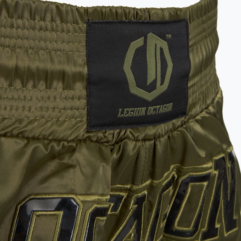Training shorts Octagon Kickboxing/Muay Thai Legion Future Premium army green 3