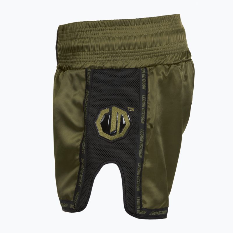 Training shorts Octagon Kickboxing/Muay Thai Legion Future Premium army green 5