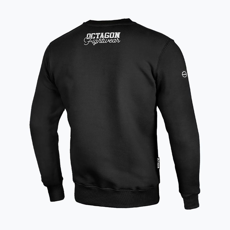 Men's Octagon Training Combat Sports sweatshirt black 2