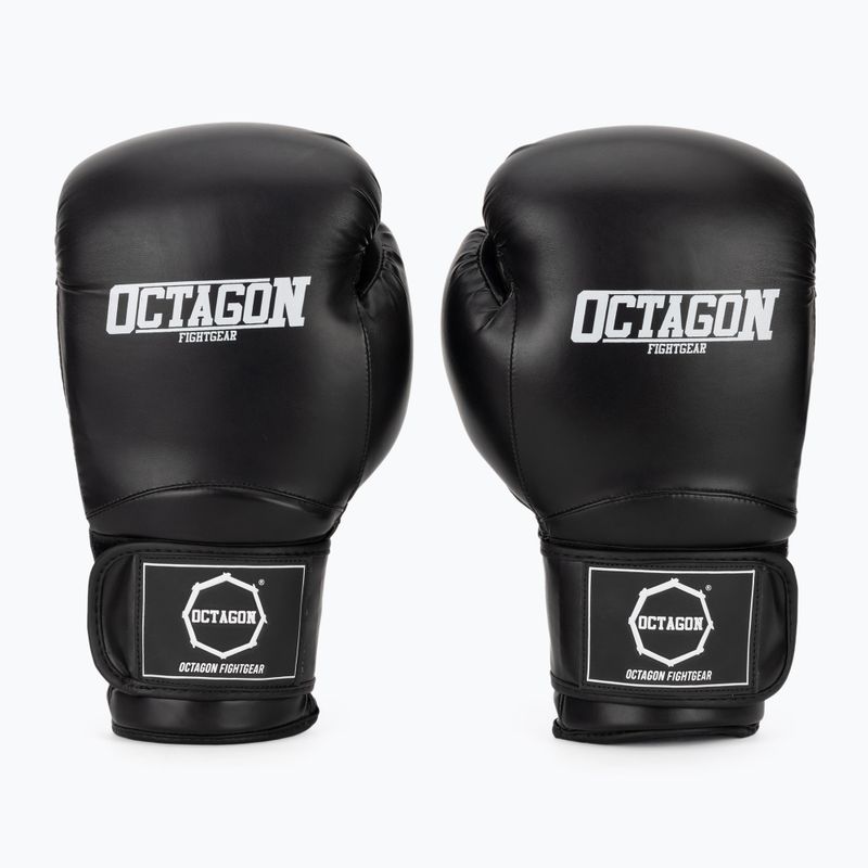 Octagon boxing gloves Matt white 2