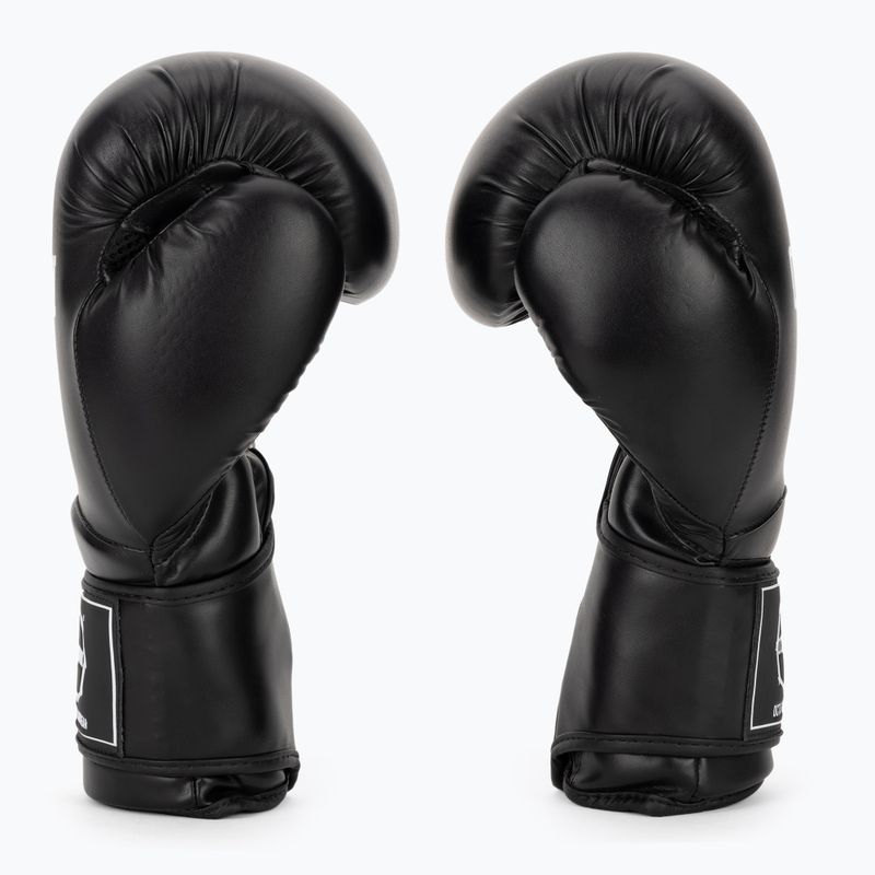 Octagon boxing gloves Matt black 4