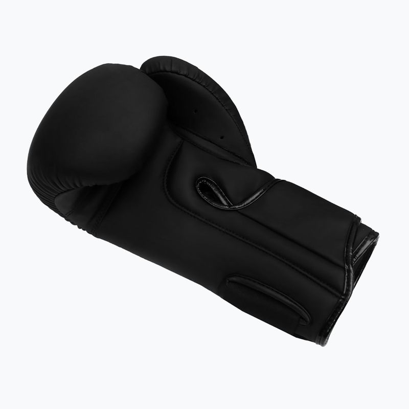 Boxing gloves Octagon Legion Script PU Matt black 3