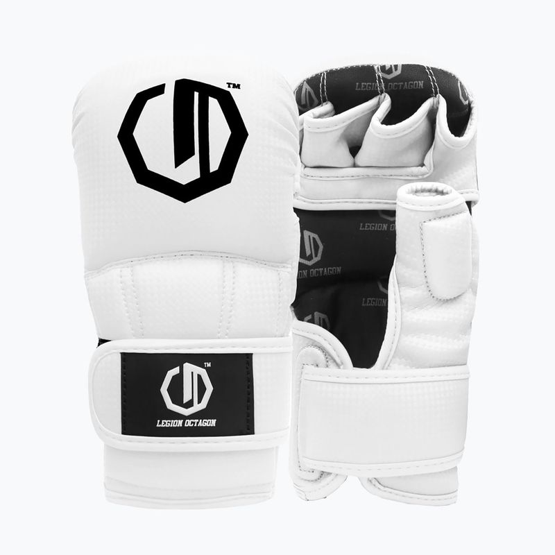 Sparring gloves Octagon Legion Kevlar MMA white