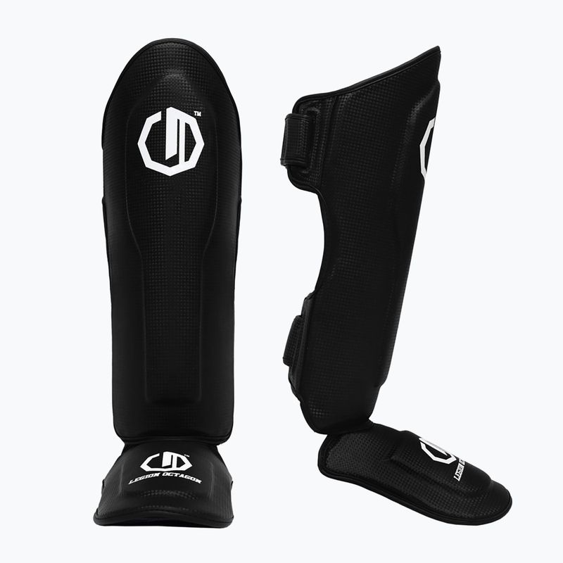Foot and tibia protectors Octagon Legion Kevlar black 3