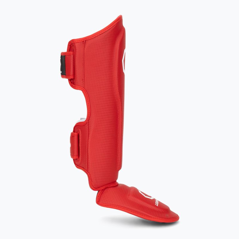 Foot and tibia protectors Octagon Legion Kevlar red 2