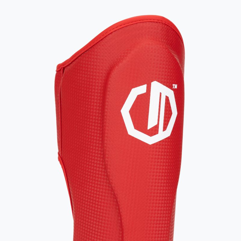 Foot and tibia protectors Octagon Legion Kevlar red 6