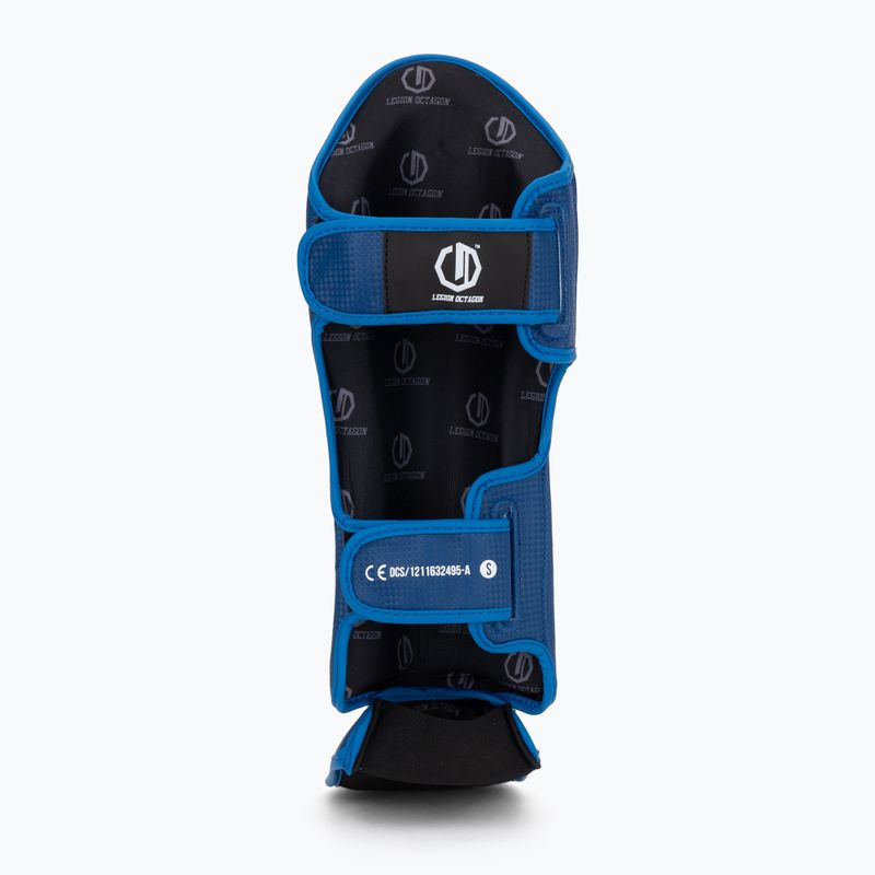 Foot and tibia protectors Octagon Legion Kevlar blue 5