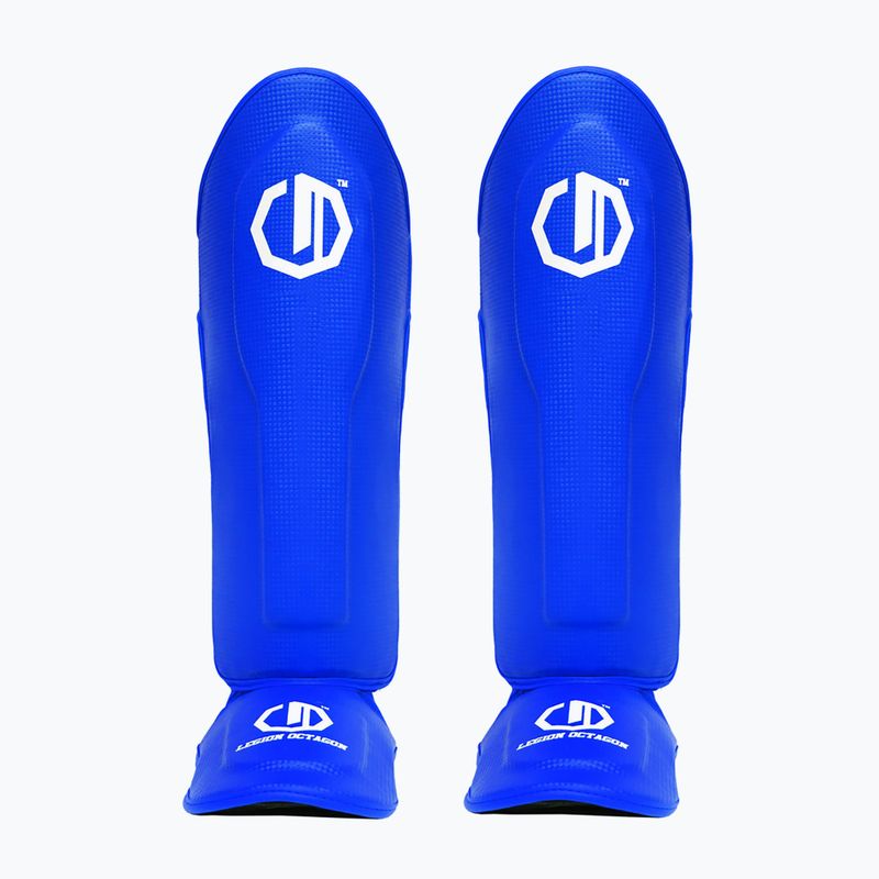 Foot and tibia protectors Octagon Legion Kevlar blue