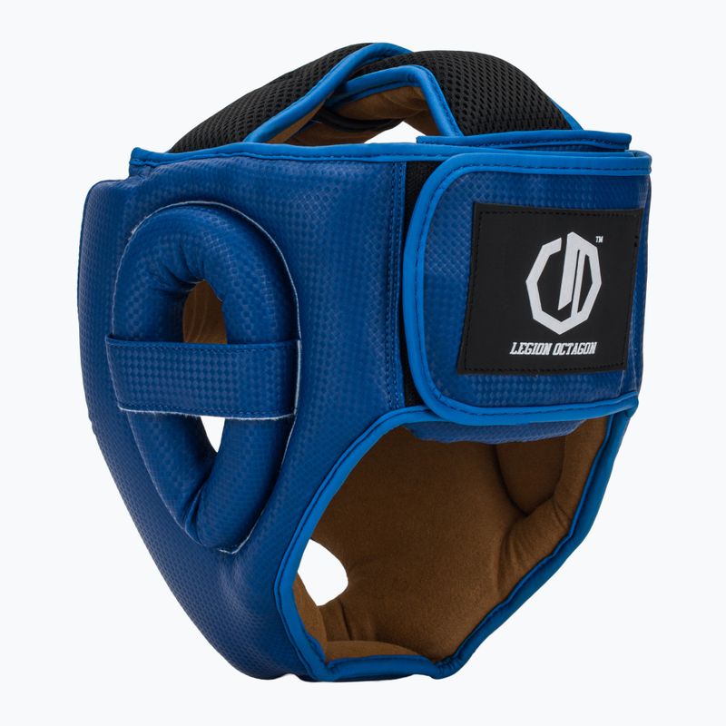 Boxing helmet Octagon Legion Kevlar blue 3