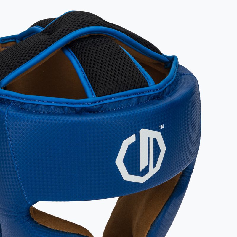Boxing helmet Octagon Legion Kevlar blue 4
