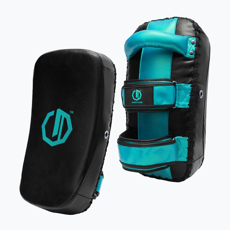 Training pads Octagon Thai Pad PAO Legion Matrix 2 pcs. black/sea green 2