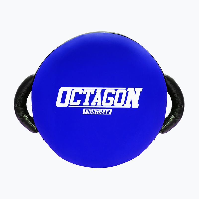 Round training pad Octagon Legion Logo blue