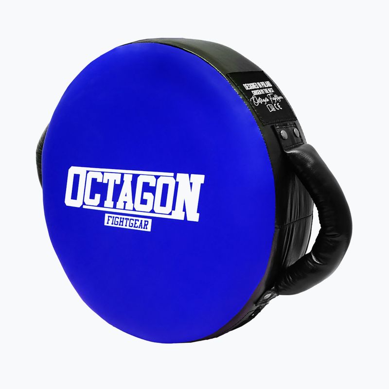 Round training pad Octagon Legion Logo blue 2