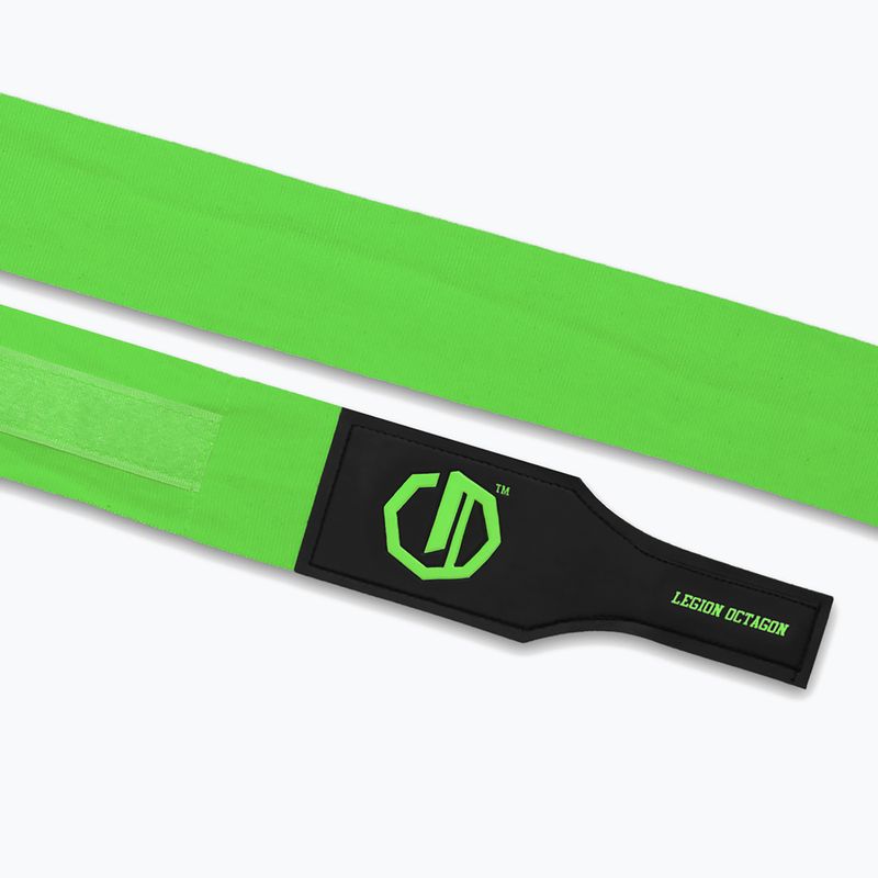 Boxing wraps Octagon Legion Supreme 400 cm light green 3