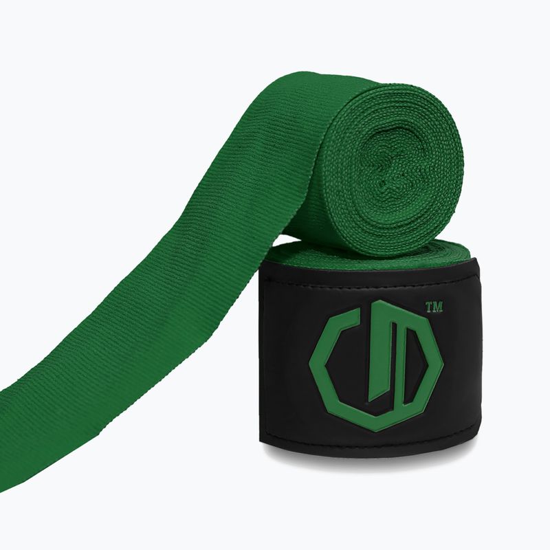Boxing wraps Octagon Legion Supreme 400 cm dark green 2