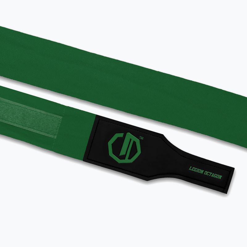 Boxing wraps Octagon Legion Supreme 400 cm dark green 3