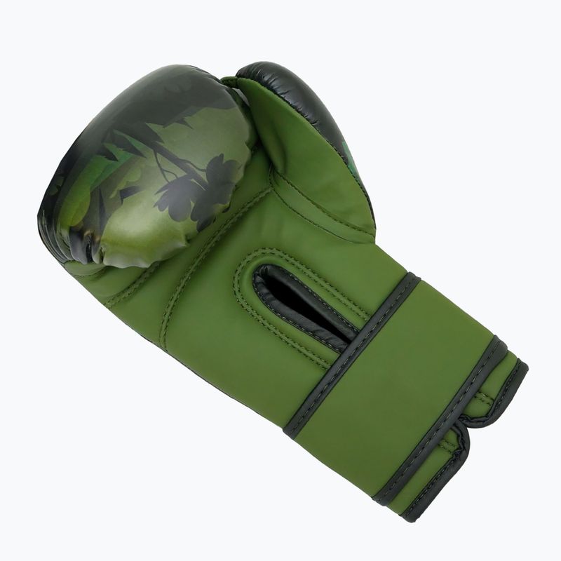Boxing gloves Octagon Legion Crocodile green/multicolour 3