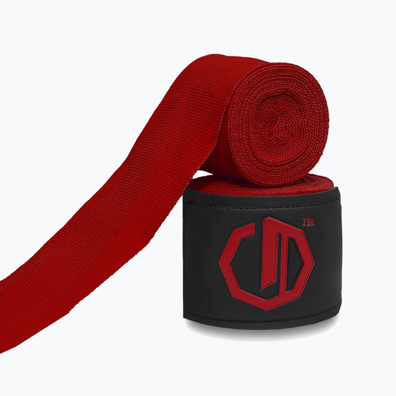 Boxing wraps Octagon Legion Supreme 500 cm burgundy 2