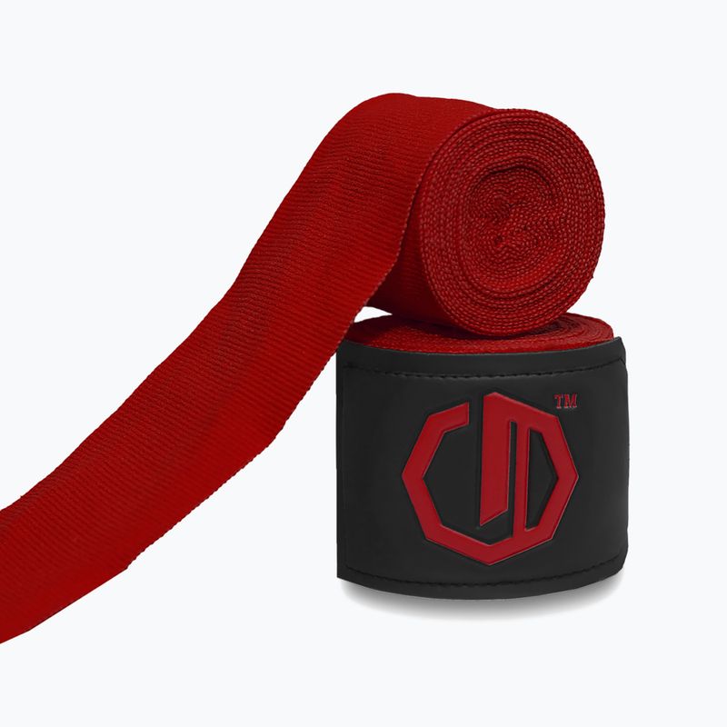 Boxing wraps Octagon Legion Supreme 300 cm burgundy 2