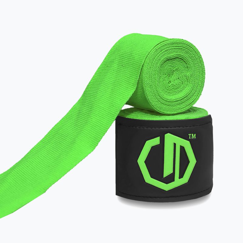Boxing wraps Octagon Legion Supreme 500 cm light green 2