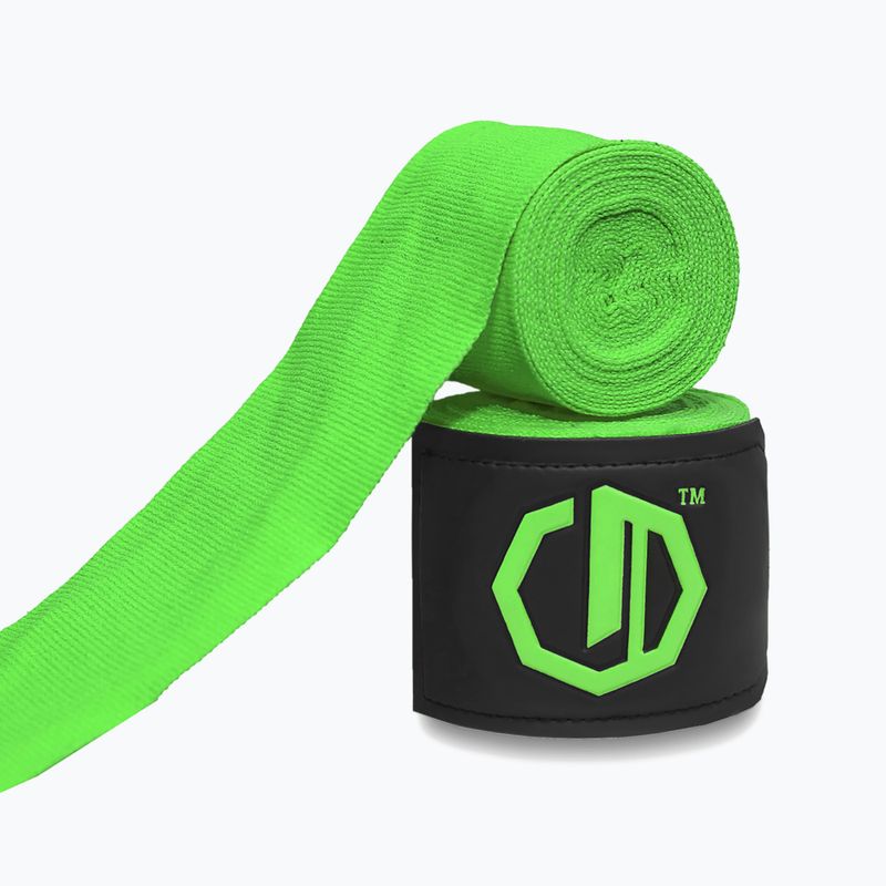 Boxing wraps Octagon Legion Supreme 300 cm light green 2