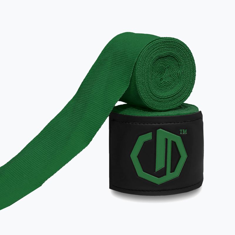 Boxing wraps Octagon Legion Supreme 300 cm dark green 2
