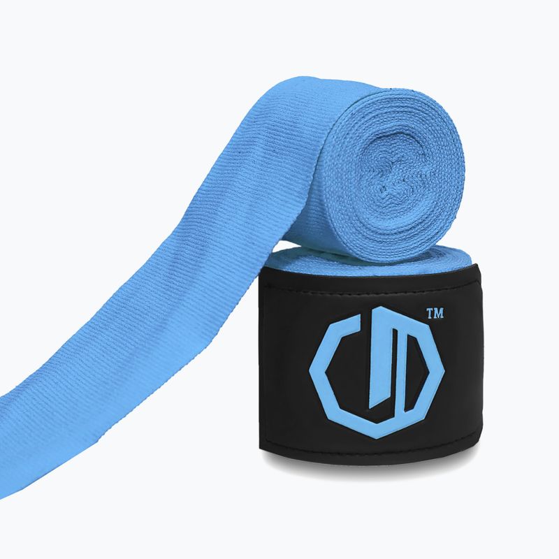 Boxing wraps Octagon Legion Supreme 300 cm light blue 2