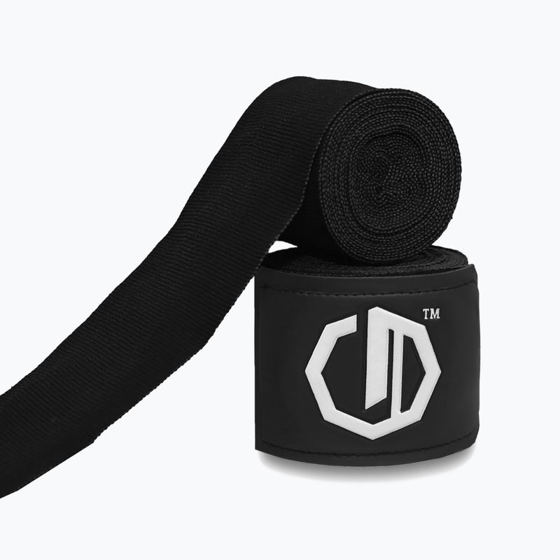 Boxing wraps Octagon Legion Supreme 500 cm black/white 2